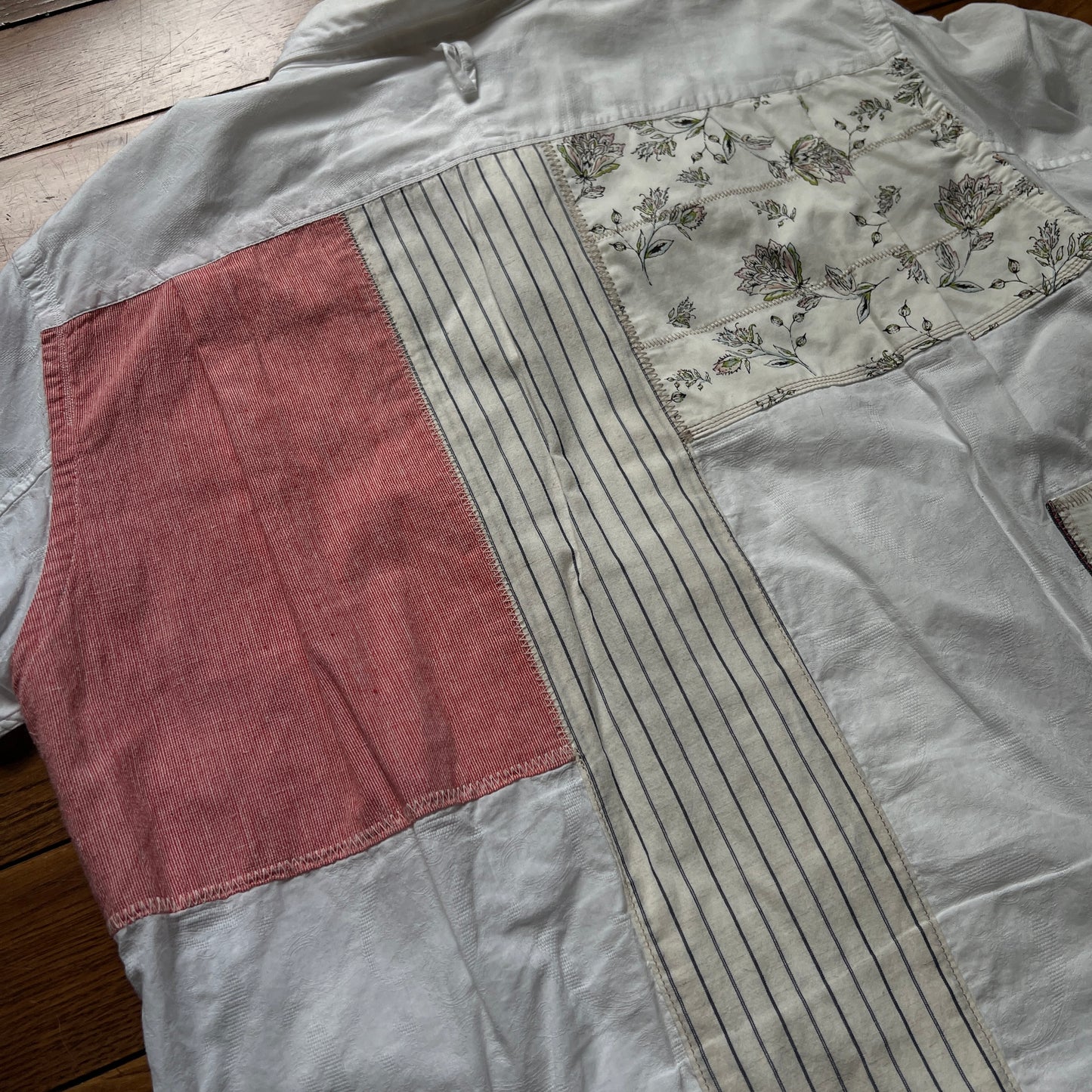 Chemise CDG Patchwork • M