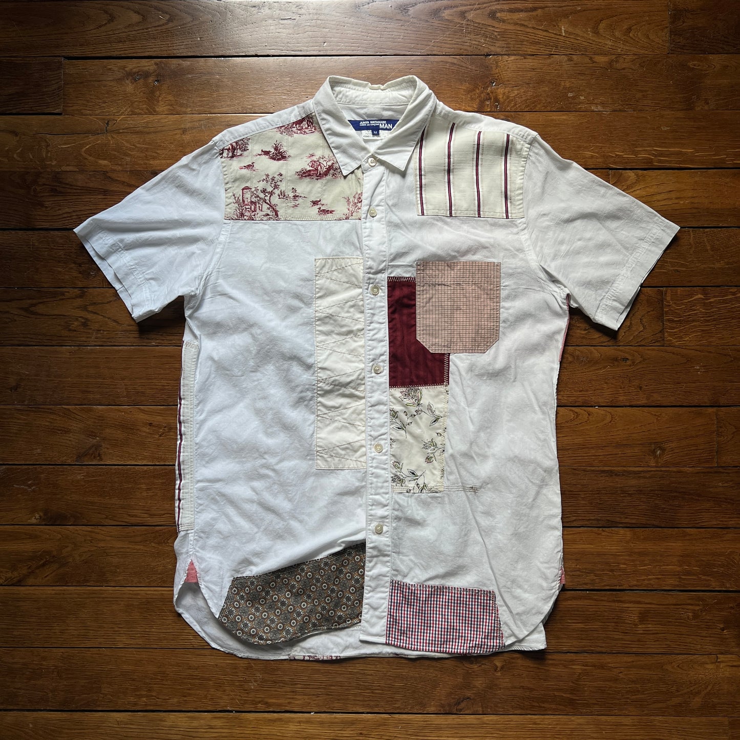 Chemise CDG Patchwork • M
