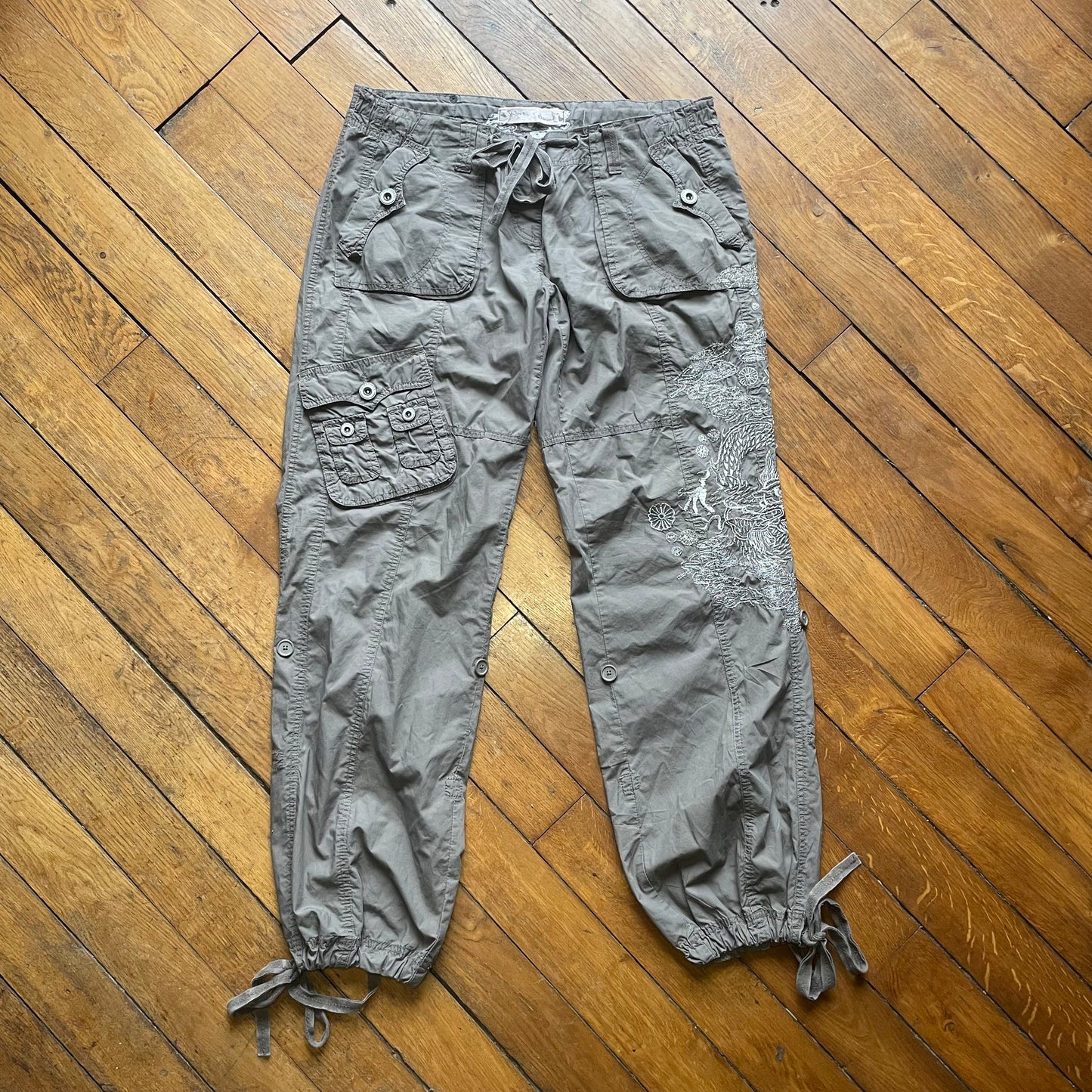 Shutter Island Parachute Pants