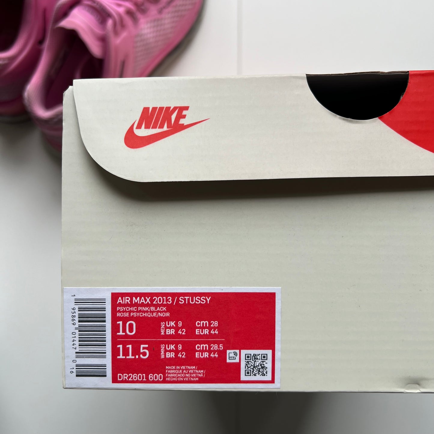 Air max 2013 Stussy pink • 44