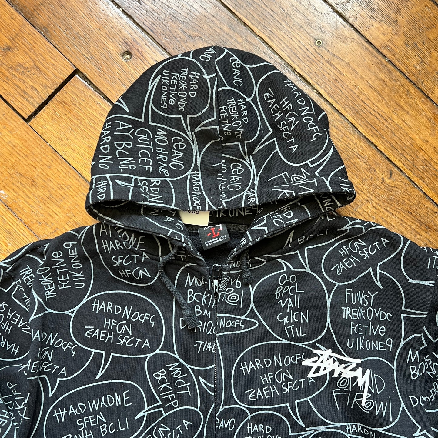 Hoodie Stussy • L