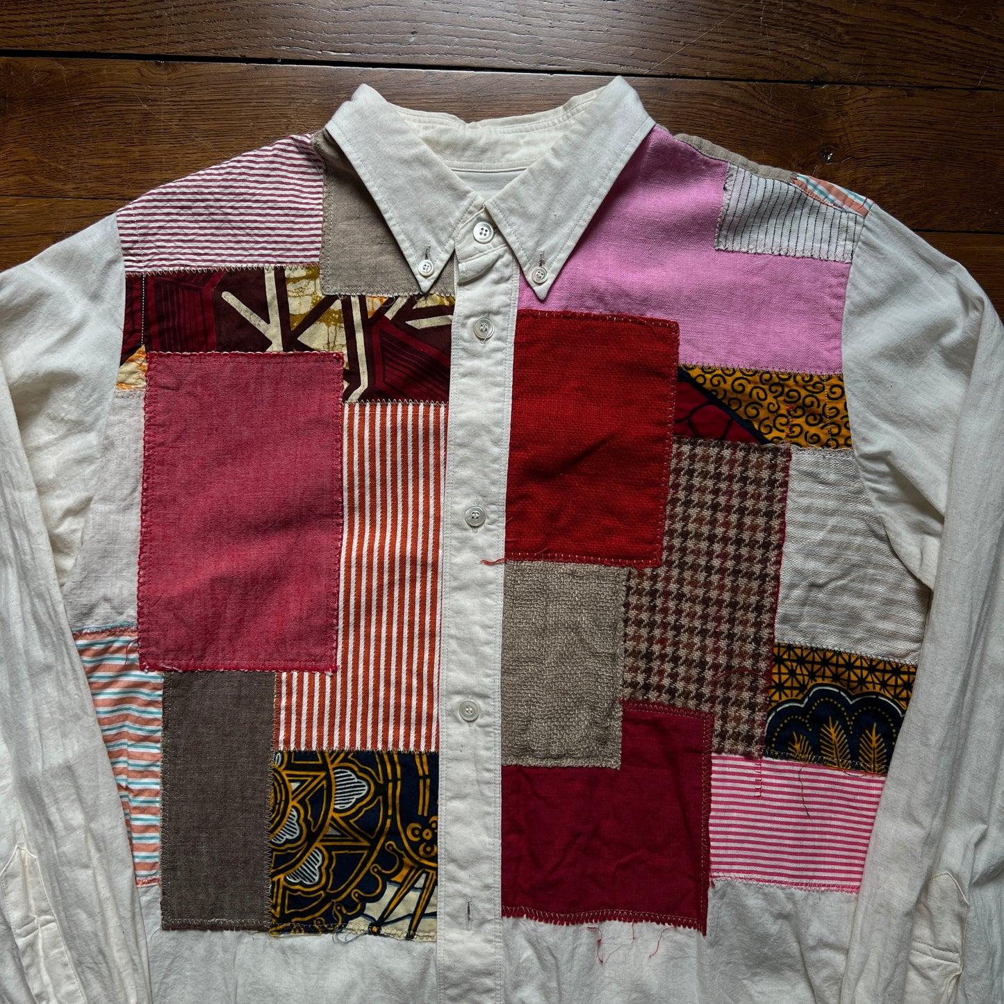 Chemise CDG Patchwork • S