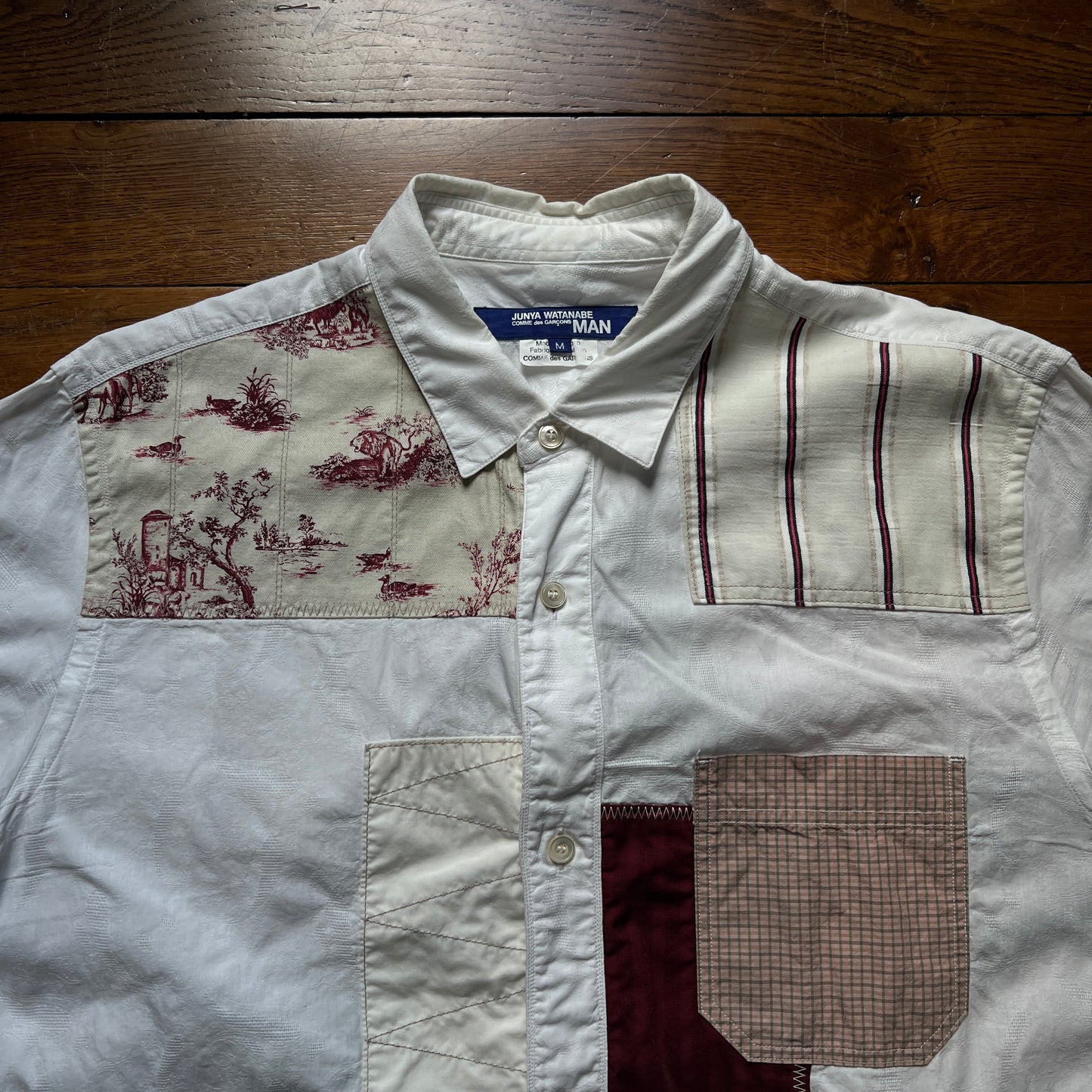 Chemise CDG Patchwork • M