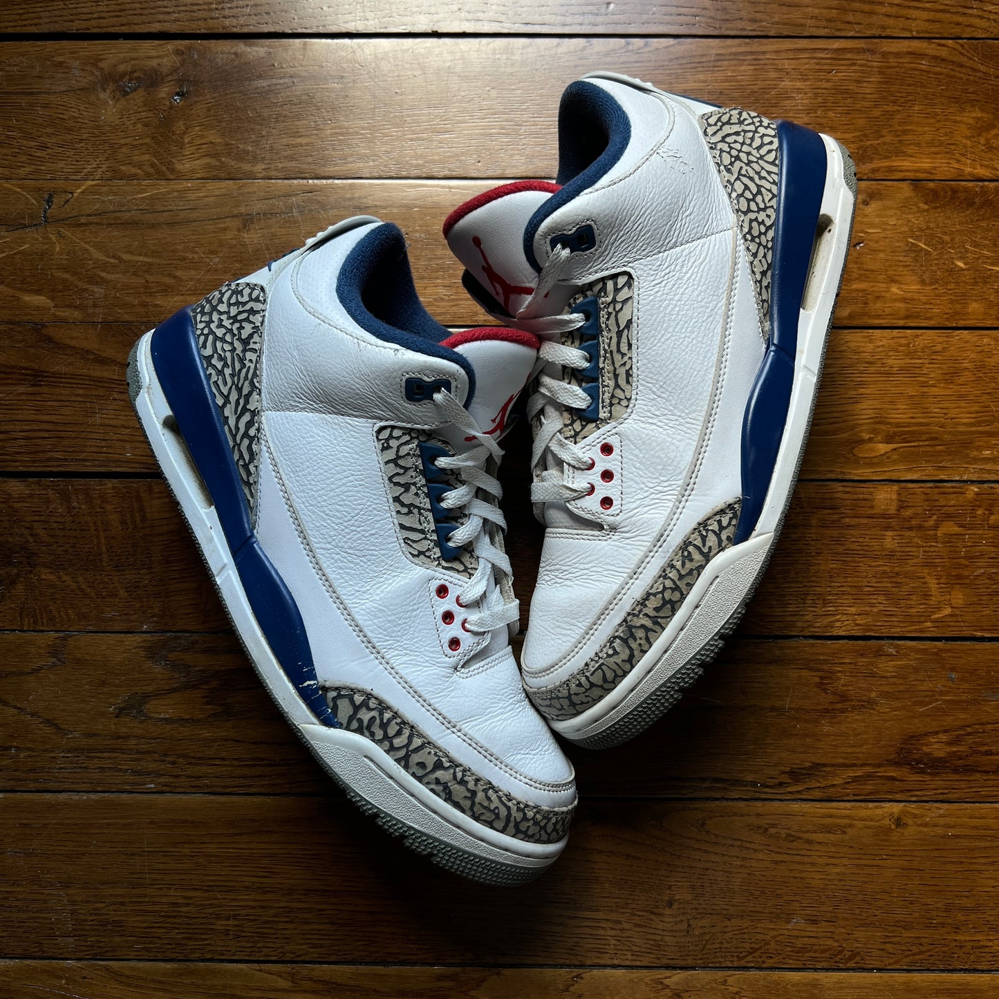 Jordan 3 Wizard Blue • 45