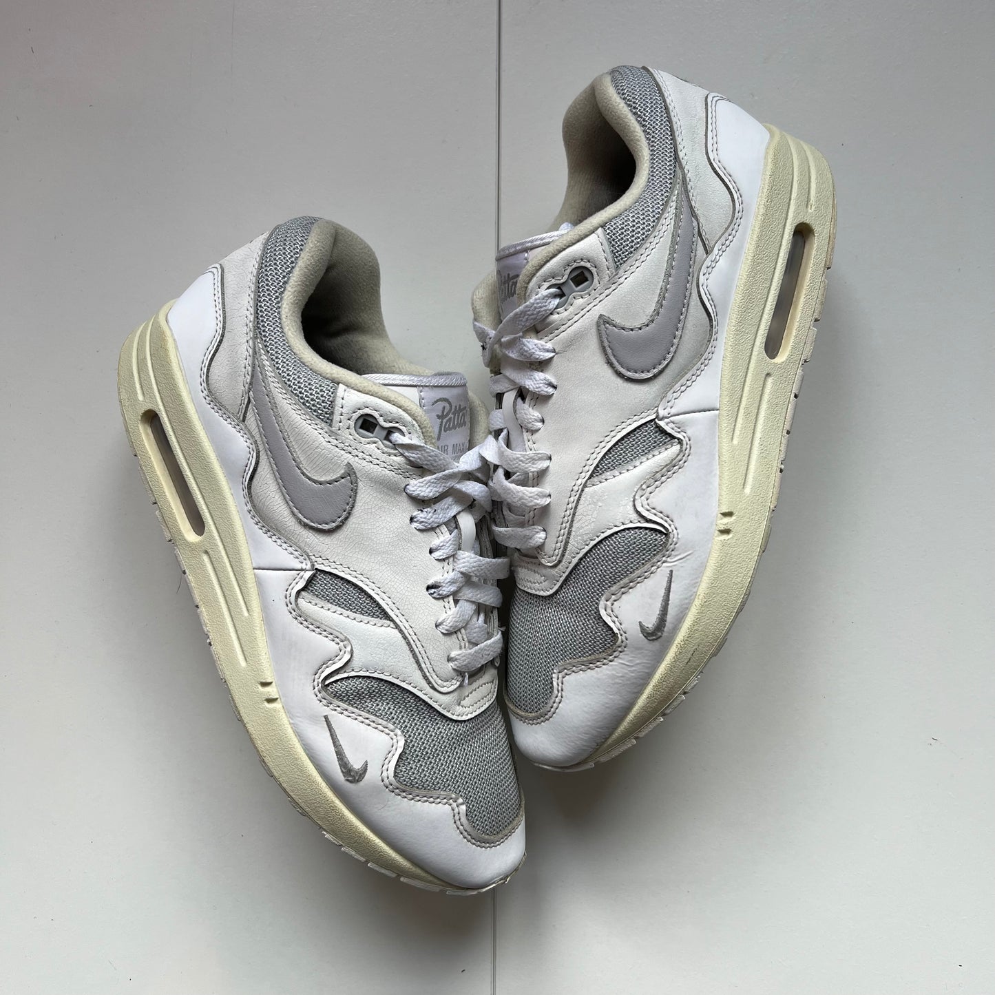 Air max 1 Patta White Cream • 42