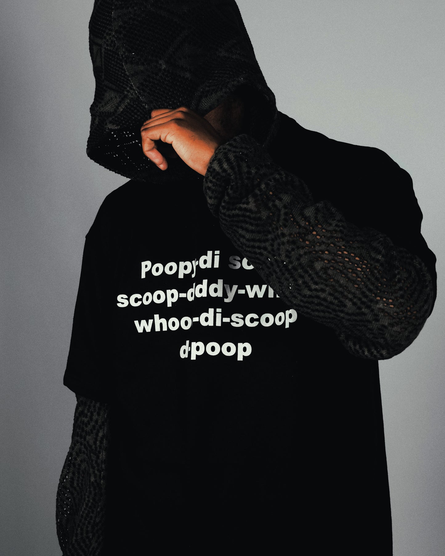 « Poopy-di scoop » t-shirt black version