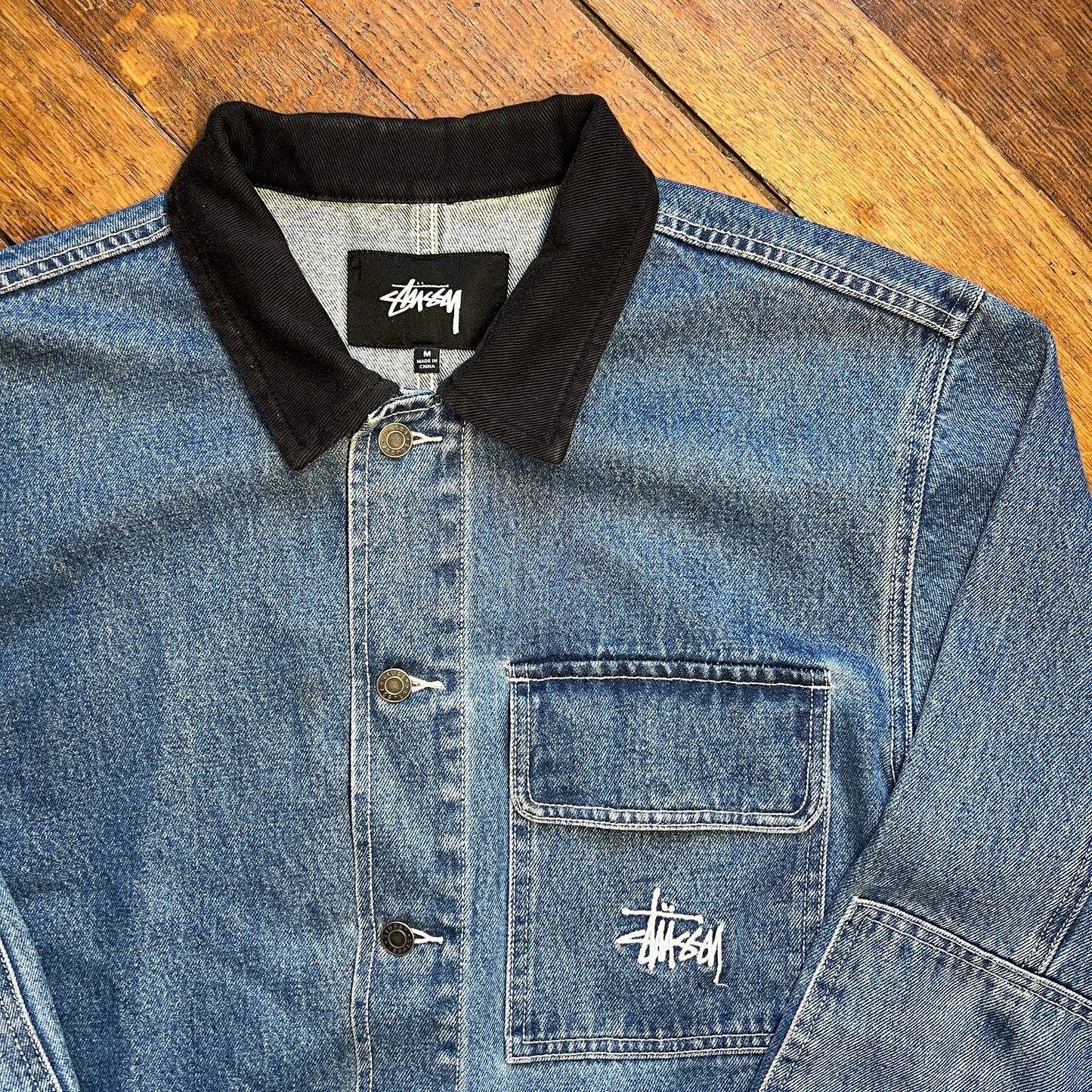 Stussy Jean Jacket • L