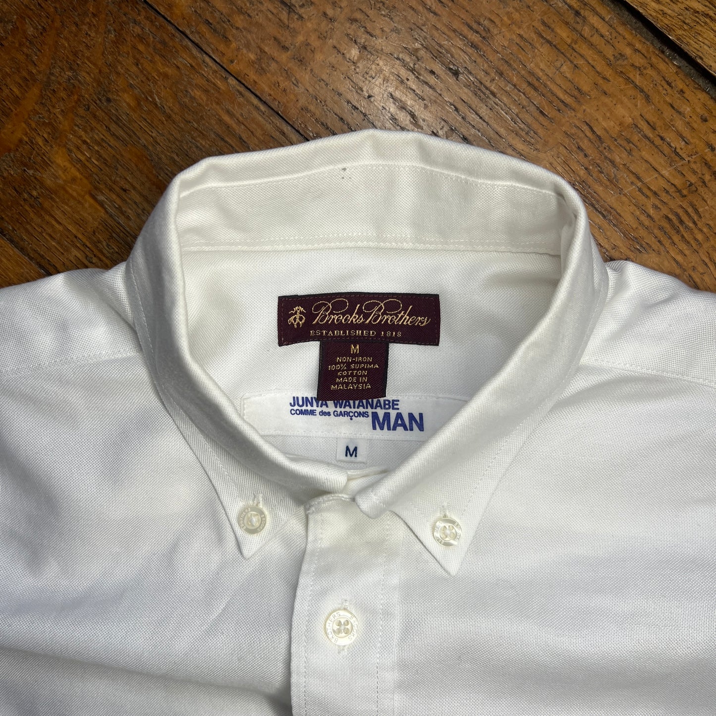 Chemise CDG / Brooks Brothers • XS