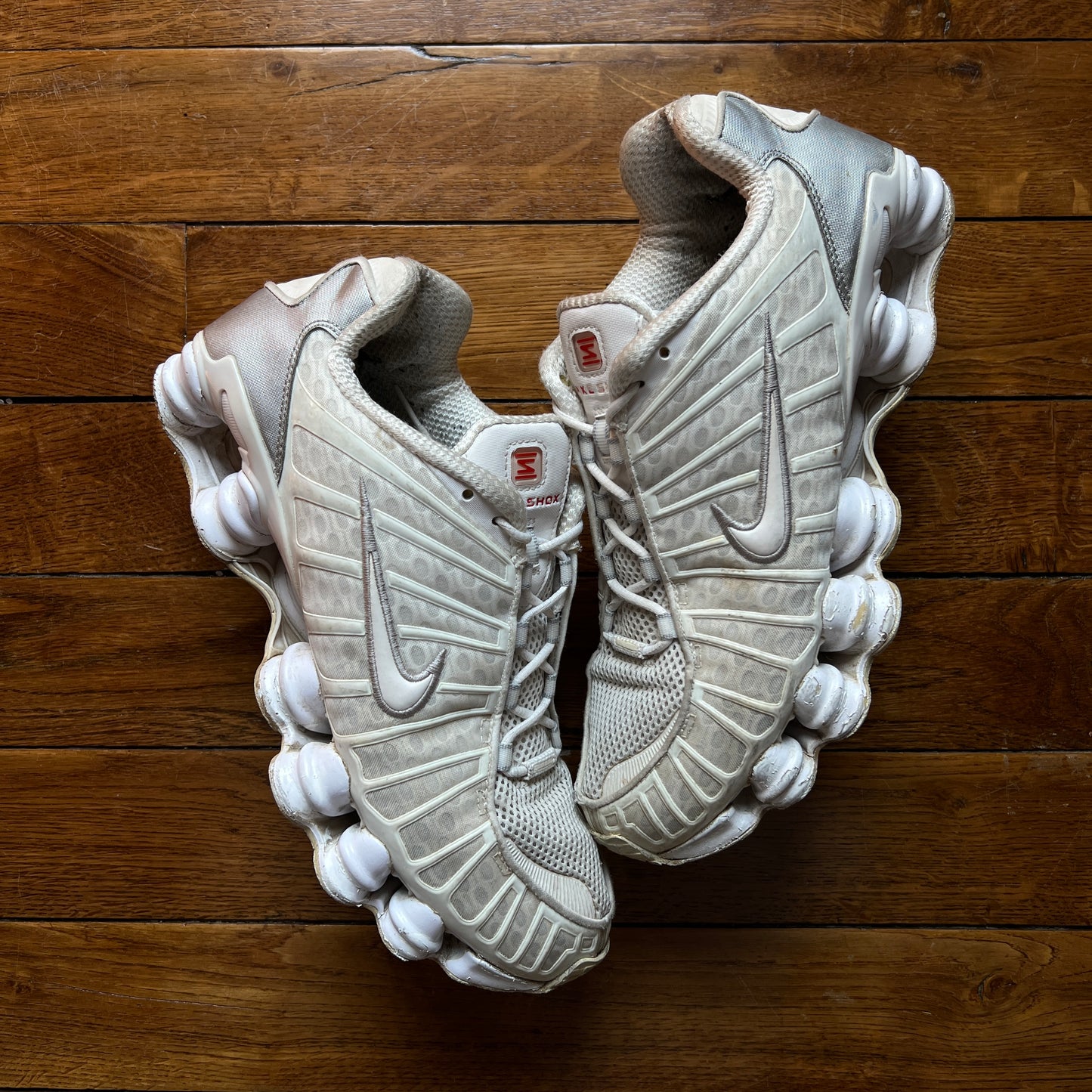Shox Triple White • 44,5