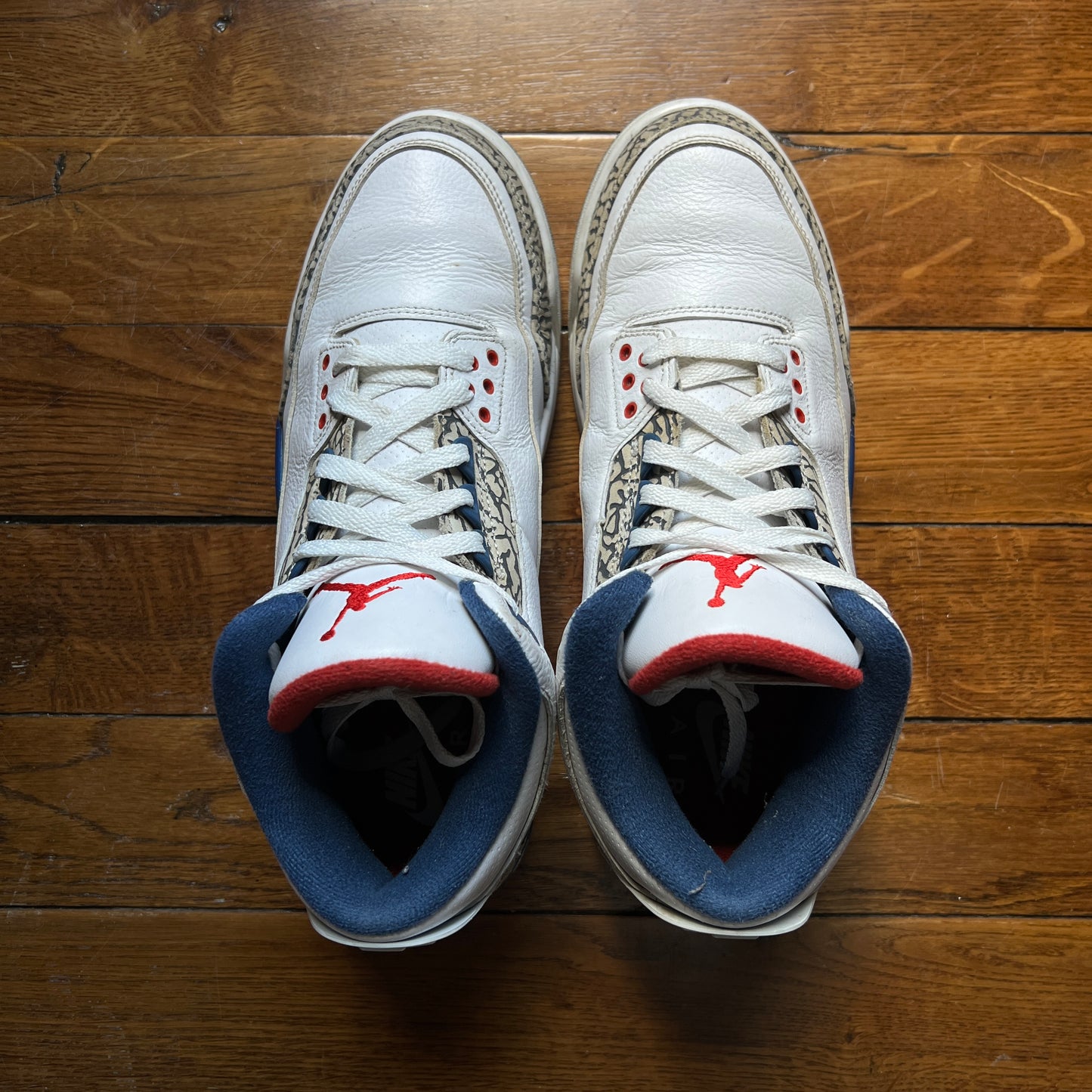 Jordan 3 Wizard Blue • 45