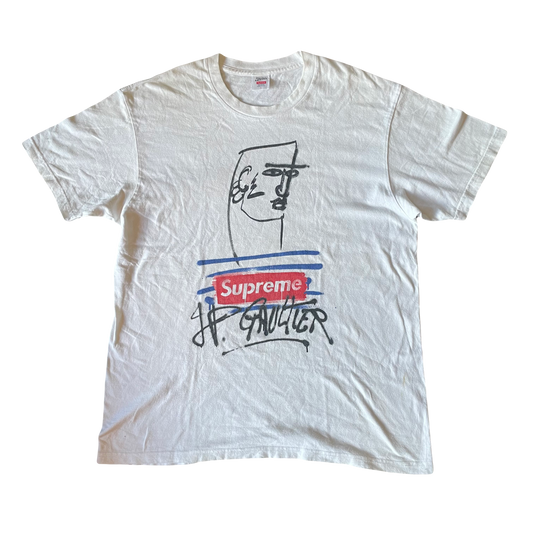 Supreme X Jean Paul Gaultier Tee • L