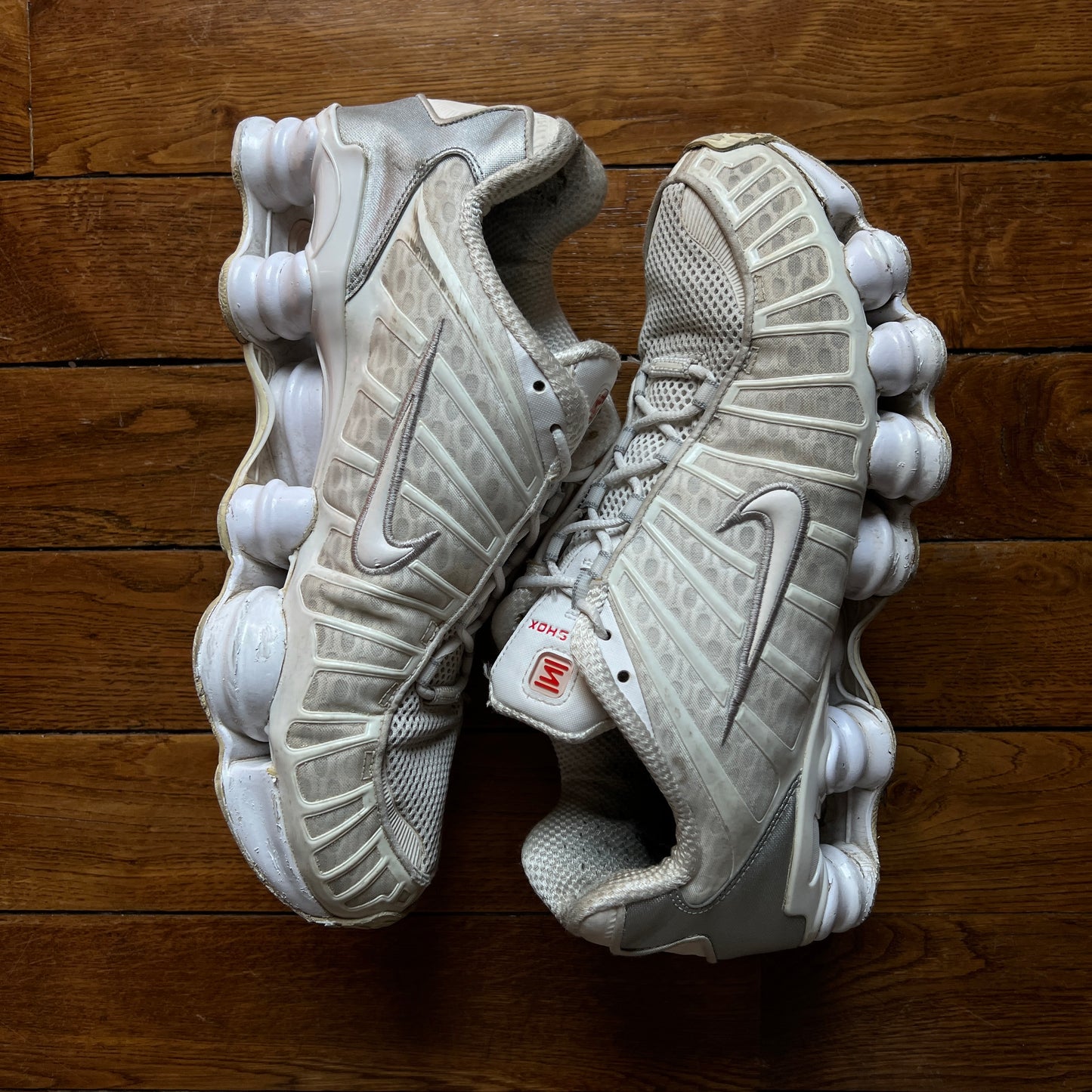 Shox Triple White • 44,5