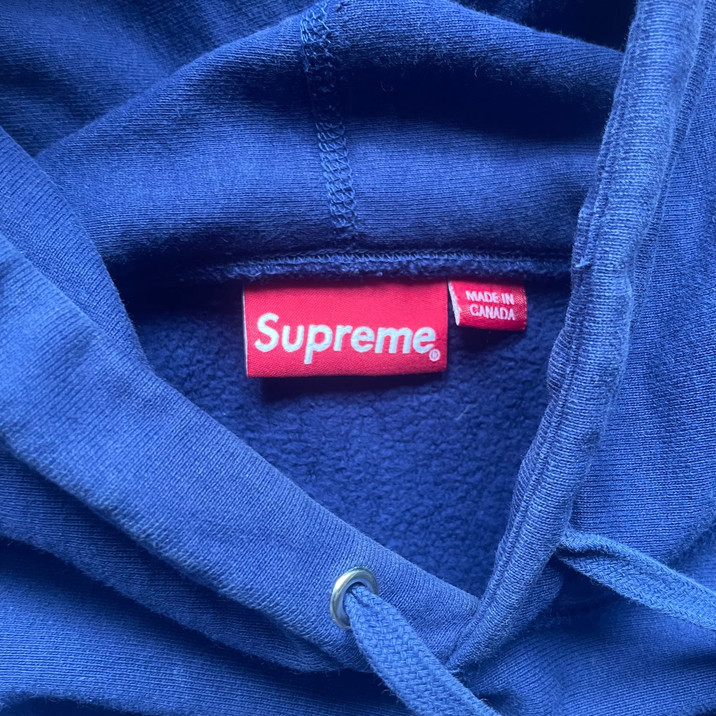 Supreme Blue Hoodie • M